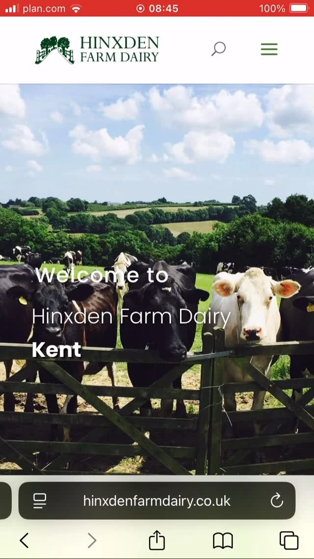 ✨💻Online ordering. 💻✨Did you know you can place and manage your dairy deliveries online? Please email us for more info accounts@hinxdenfarmdairy.co.uk